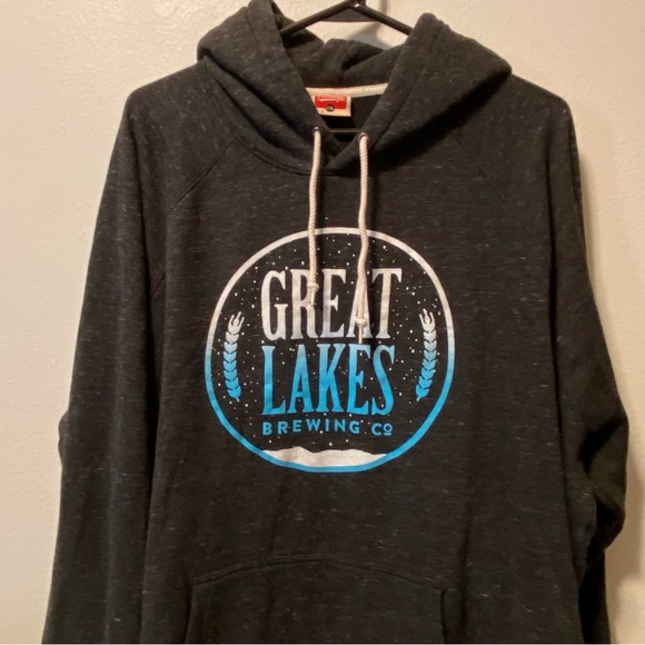 HOMAGE Other - Great Lakes Brewing Co Homage Sweatshirt Size XXL Black Draw String Hoodie